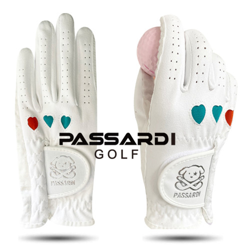 韓國進口納米超纖維 PASSARDI高爾夫手套女士雙手 透氣 耐磨 防滑 韓國進口納米超纖維 PASSARDI高爾夫手套女士雙手 透氣 耐磨 防滑