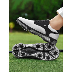 高爾夫球鞋男春秋戶外專業防滑防水真皮男士2025新款休閒運動鞋