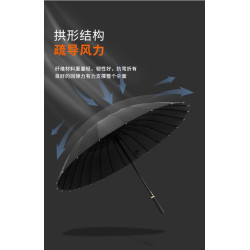 高爾夫長柄繖女抗暴風晴雨兩用繖加大雙人商務直桿golf繖男士大繖