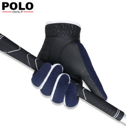 高爾夫手套男士韓版搖粒絨秋冬保暖手套golf手套 左右雙手可觸控螢幕