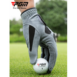 PGM 高爾夫手套男士防滑耐磨超纖布球桿用品飛盤釣魚手套左右雙手