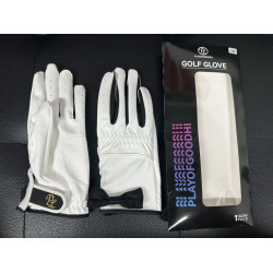 高爾夫手套女防滑透氣韓版高爾夫手套女運動透氣防滑耐磨PU皮藝