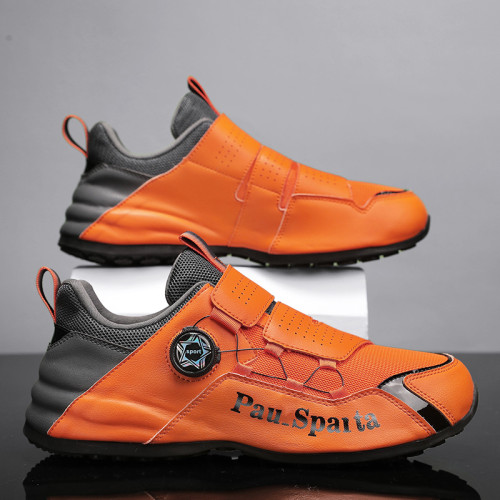 跑步鞋運動休閒男士高爾夫球鞋包底鞋軟底訓練鞋防水防滑內增高