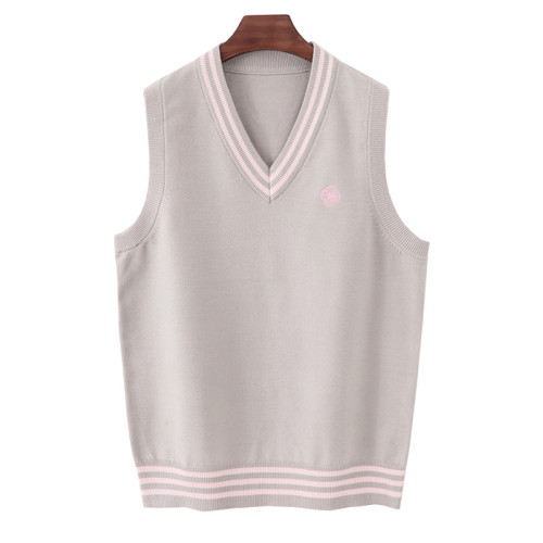 高爾夫服裝女馬甲春秋防風馬甲純棉V領無袖保暖毛衣運動背心球服 高爾夫服裝女馬甲春秋防風馬甲純棉V領無袖保暖毛衣運動背心球服