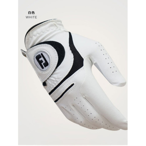 高爾夫手套 男 小羊皮 左右手雙手單衹防滑耐磨 golf練習手套透氣