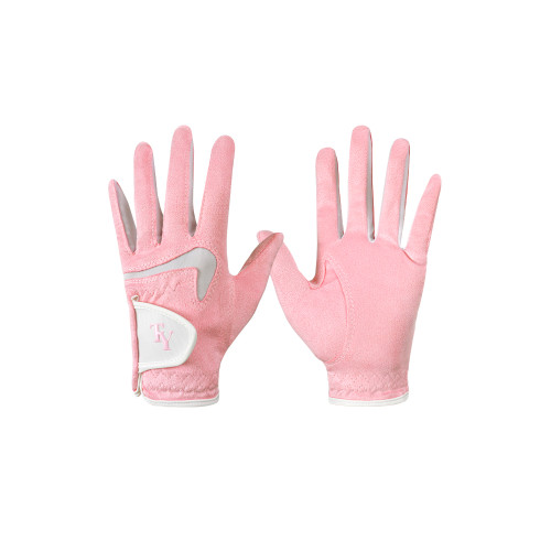 新款高爾夫球手套女士透氣舒適防滑手掌柔軟超纖布手套GOLF手套