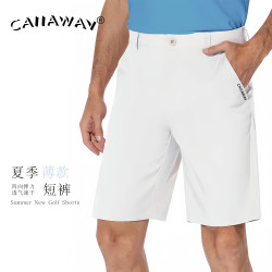 CAIIAWAV高爾夫短褲男士褲子夏季防潑水運動球褲彈力男褲golf男裝