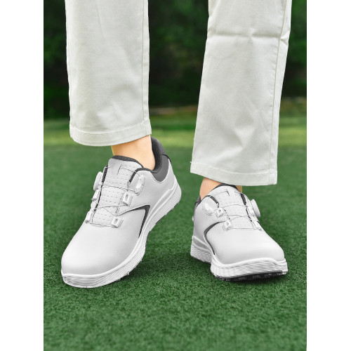 GUOOGUL高爾夫球鞋休閒運動鞋男女戶外防水防滑男鞋旋轉紐釦女鞋 GUOOGUL高爾夫球鞋休閒運動鞋男女戶外防水防滑男鞋旋轉紐釦女鞋