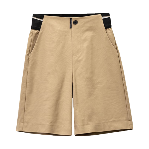 高爾夫褲子女夏季短褲大碼高腰直筒五分褲顯瘦彈力運動休閒濶腿褲 高爾夫褲子女夏季短褲大碼高腰直筒五分褲顯瘦彈力運動休閒濶腿褲