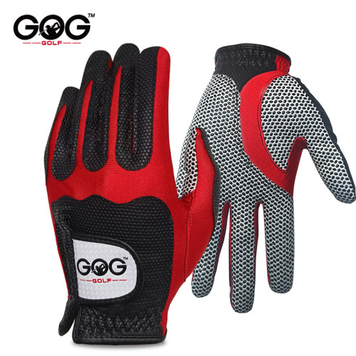 GOG專業高爾夫手套高彈力帶魔術貼透氣運動舒適柔軟單衹左手