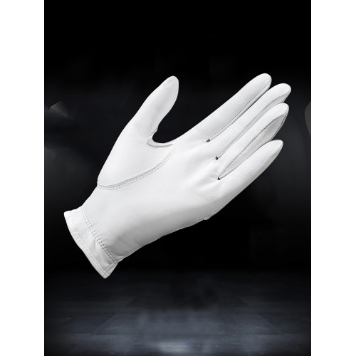 高爾夫球手套進口真皮小羊皮女士單衹右手防滑耐磨柔軟透氣golf球