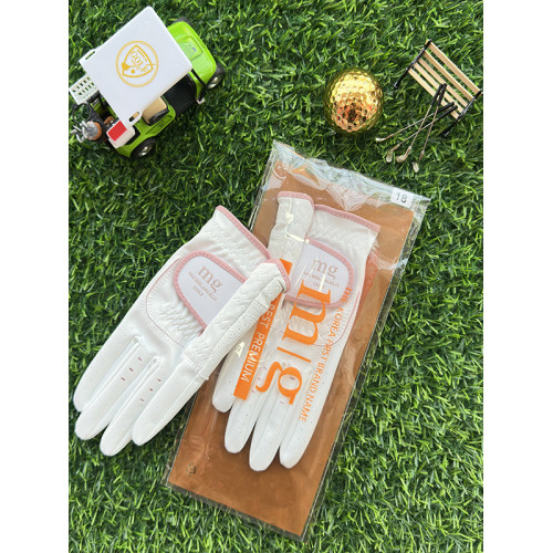 韓國進口高爾夫手套女士小羊皮真皮左右雙手舒適透氣防滑耐磨球童