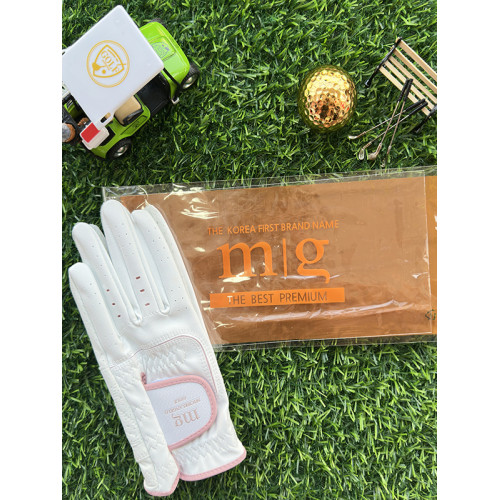 韓國進口高爾夫手套女士小羊皮真皮左右雙手舒適透氣防滑耐磨球童