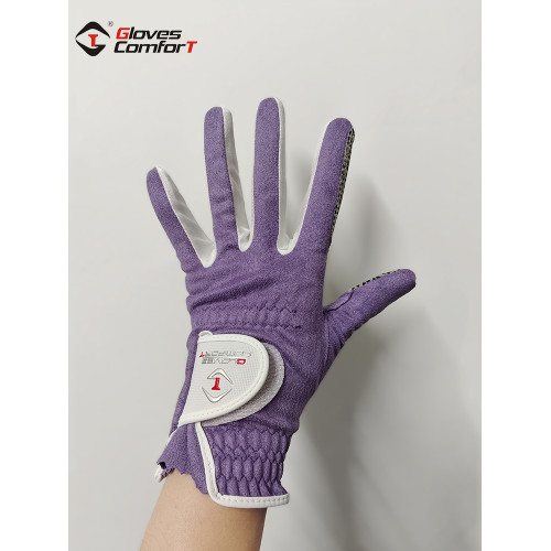 gt加長高爾夫手套女雙手防曬防滑耐磨超纖布夏季薄款透氣 2雙