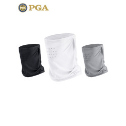 美國PGA高爾夫防曬面罩男冰絲臉罩夏季透氣用品圍脖戶外遮陽口罩