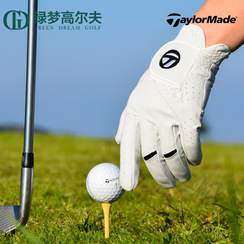 TaylorMade泰勒梅高爾夫手套 golf男士單衹左右手舒適耐磨手套