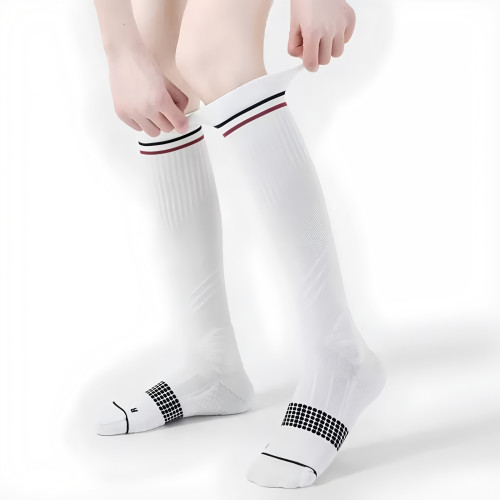 夏季防曬運動襪女長筒純棉舒適透氣瘦腿戶外運動高爾夫網球襪子 夏季防曬運動襪女長筒純棉舒適透氣瘦腿戶外運動高爾夫網球襪子