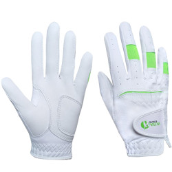 韓國進口高爾夫兒童手套男童女童真皮羊皮超纖布雙手golf雙手專業