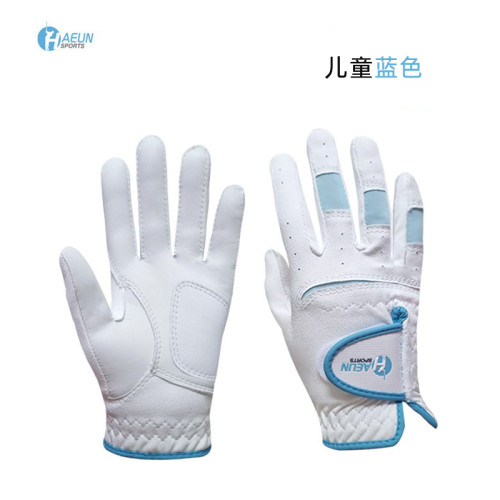 韓國進口高爾夫兒童手套男童女童真皮羊皮超纖布雙手golf雙手專業 韓國進口高爾夫兒童手套男童女童真皮羊皮超纖布雙手golf雙手專業