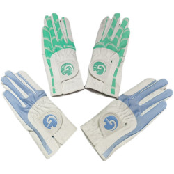 韓國兒童高爾夫手套男女童彈力布手套耐磨貼合可水洗手套大童雙手