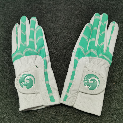 韓國兒童高爾夫手套男女童彈力布手套耐磨貼合可水洗手套大童雙手