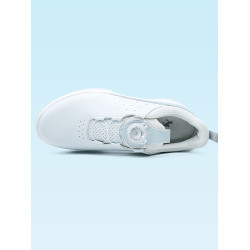 高爾夫球鞋女士golf運動鞋旋轉鈕鞋帶防滑底鞋子清新白藍配色女鞋