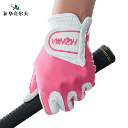 HONMA紅馬高爾夫球手套男女士同款膠囊魔術手套防滑耐磨透氣