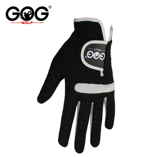 優質GOG高爾夫手套 黑色麂皮布左右手男女雙手高彈力透氣舒適防滑 優質GOG高爾夫手套 黑色麂皮布左右手男女雙手高彈力透氣舒適防滑