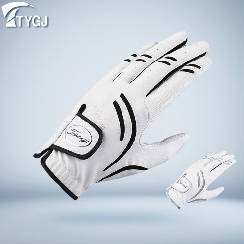 2衹可 高爾夫球男士手套PU皮革防滑耐磨運動透氣手套左手單衹 2衹可 高爾夫球男士手套PU皮革防滑耐磨運動透氣手套左手單衹