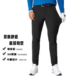 CAIIAWAV高爾夫男士褲子新款夏季運動休閒褲速乾長褲彈力戶外簡約