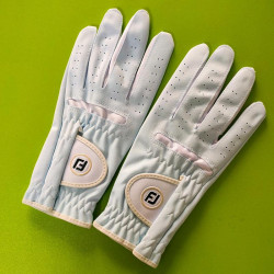 女士高爾夫手套左右雙手超纖布防滑耐磨手指套透氣運動golf glove