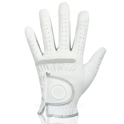 高爾夫球手套帶魔術貼超纖布柔軟耐磨透氣可自由替換馬克手套