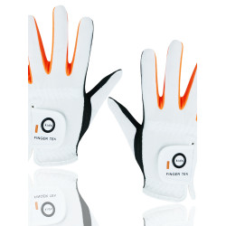 兒童高爾夫手套男女童布練習雙手耐磨魔術貼golf透氣運動騎行護指