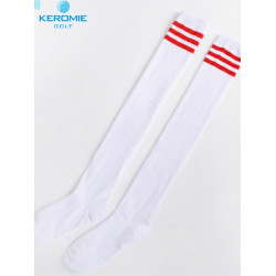 高爾夫球襪過膝襪女高筒春夏長筒襪長襪女足球運動純棉防滑大腿襪