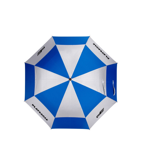 【雙層高爾夫繖】PlayEagle強抗風防紫防曬黑膠自動雨繖遮陽繖