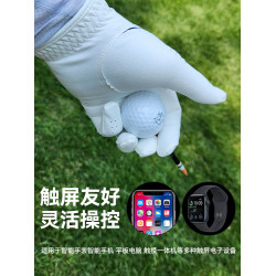 高爾夫手套可觸控螢幕高爾夫手套男透氣防滑耐磨納米超纖高爾夫球手套