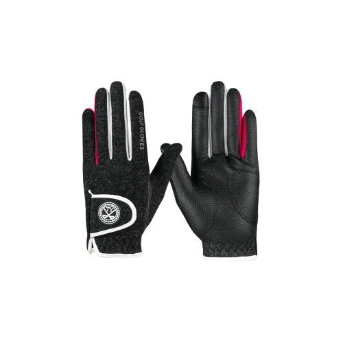 高爾夫手套女士冬季可觸螢幕保護暖防風防滑運動戶外騎行跑步雙手手套