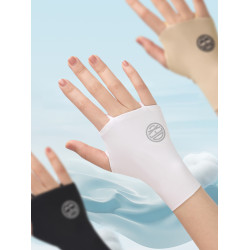 DEXGOLF韓國高爾夫手套夏季露指透氣冰絲防曬薄款右手單衹半指套