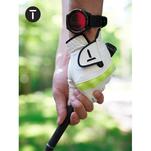 T/歐巡賽高爾夫手套男小羊皮高爾夫手套單衹全天候手套 EM202CR16