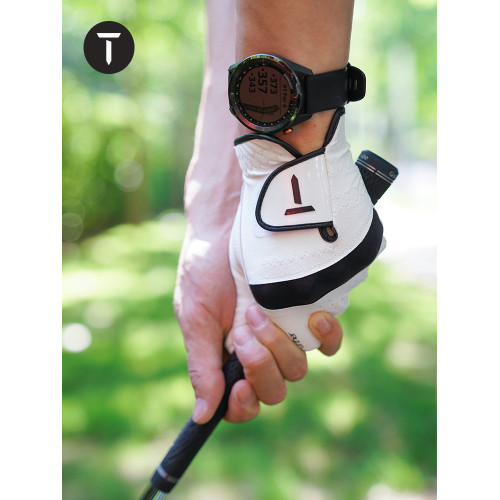 T/歐巡賽高爾夫手套男小羊皮高爾夫手套單衹全天候手套 EM202CR16