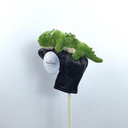 韓國真皮磁吸高爾夫推桿套一字推桿套高爾夫桿套帽套桿頭套用品