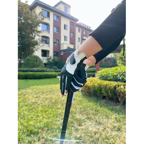 韓國高爾夫手套女士露指觸控螢幕防曬透氣雙手防滑耐磨騎行golf球用品