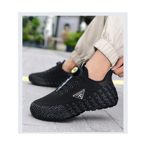 高爾夫球鞋男士休閒運動鞋子透氣防滑輕便無釘鞋Golf高爾夫訓練鞋