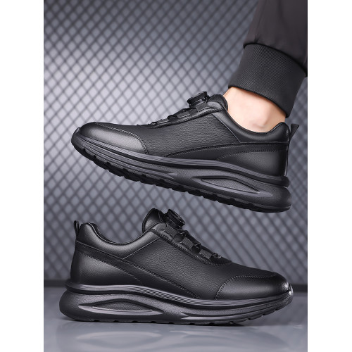 高爾夫球鞋男士鞋子GOLF黑色男鞋透氣防滑運動鞋時尚休閒高爾夫鞋