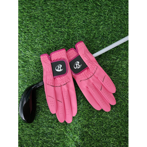 高爾夫手套女士防滑耐磨透氣舒適雙手進口超纖可觸控螢幕秋季納米布 高爾夫手套女士防滑耐磨透氣舒適雙手進口超纖可觸控螢幕秋季納米布