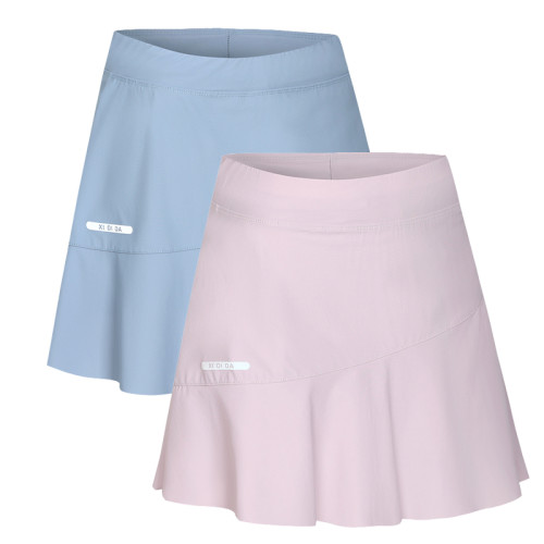 高爾夫短裙女速乾彈力半身裙子顯瘦防走光百褶網球裙高腰羽毛球裙 高爾夫短裙女速乾彈力半身裙子顯瘦防走光百褶網球裙高腰羽毛球裙