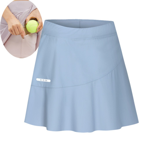 高爾夫短裙女速乾彈力半身裙子顯瘦防走光百褶網球裙高腰羽毛球裙 高爾夫短裙女速乾彈力半身裙子顯瘦防走光百褶網球裙高腰羽毛球裙