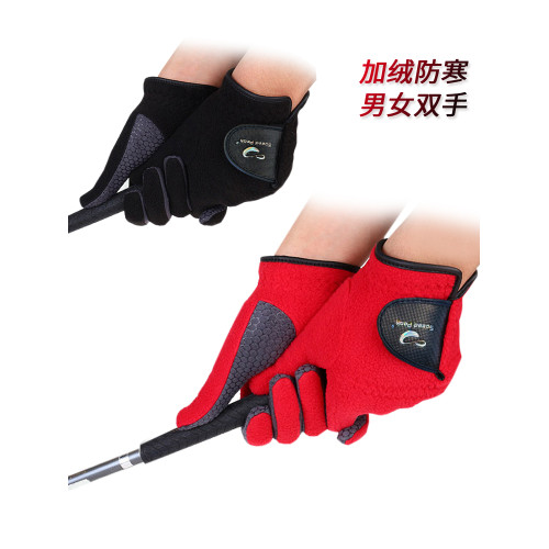 韓國高爾夫球手套女雙手兒童加厚冬季保暖防滑白色黑色女士觸控螢幕式 韓國高爾夫球手套女雙手兒童加厚冬季保暖防滑白色黑色女士觸控螢幕式