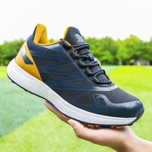 新款男士高爾夫球鞋時尚輕便透氣防滑耐磨四季休閒運動鞋男鞋