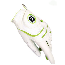 高爾夫手套女士小羊皮PU防滑透氣耐磨 左右雙手 練習手套人氣